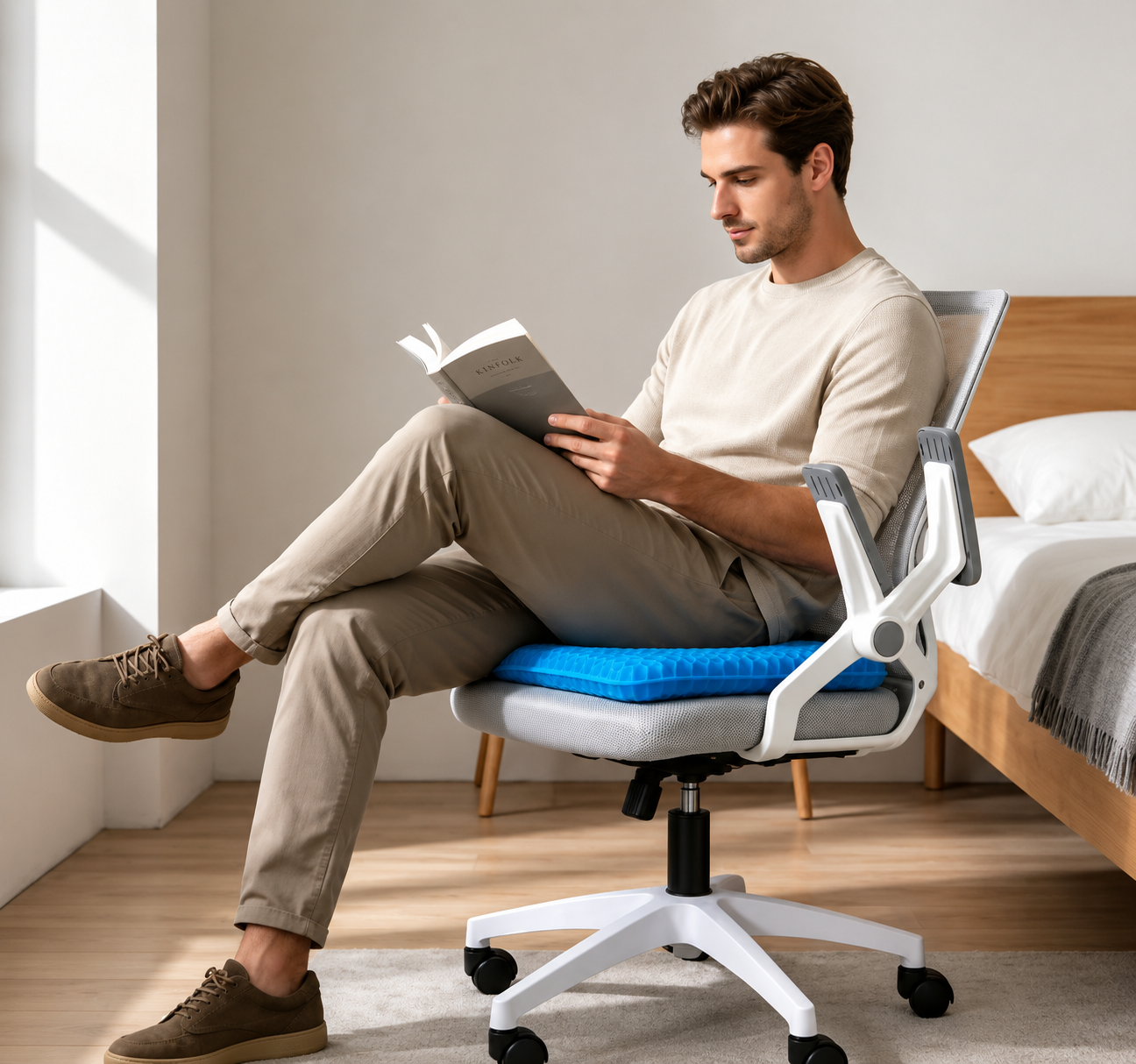 ComfortGel™ orthopedisch zitkussen